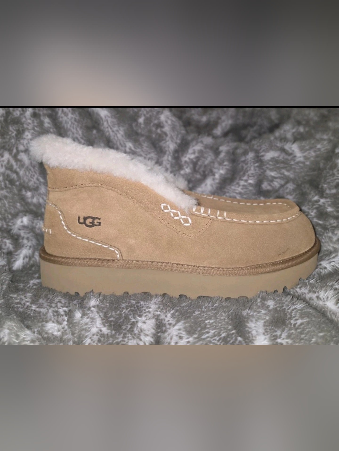 Ugg Ansley Parc Slipper / Loafer ~ Chestnut | 11m / 12w *Nwob